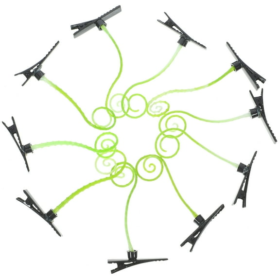 Zehuanyu  40 Pcs Scrunchies Root Clips for Curly Hair Grass Hairpin