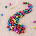 thumbnail image 3 of OUNONA 200Pcs Iron Round Christmas Jingle Bell Assorted Color Small Craft Bells For Diy Projects, 3 of 6