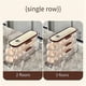 thumbnail image 3 of parent Rolling Egg Holder for Kitchen Refrigerator Side Door Stackable Fridge Organizer - 10cm, 3 of 5