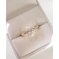 thumbnail image 3 of Jewelerix Pear Cut Moissanite Engagement Ring, Yellow Gold Vermeil Ring, Classic Solitaire Band, Proposal Ring, 3 of 5