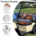 thumbnail image 5 of Garronmavis American Flag Eagle Golf Cart Seat Covers Set Keeps Comfortable and Clean Split Backrest Front Seat Cover Decor Interior Accessiores for Sun Interior Protection, 5 of 6