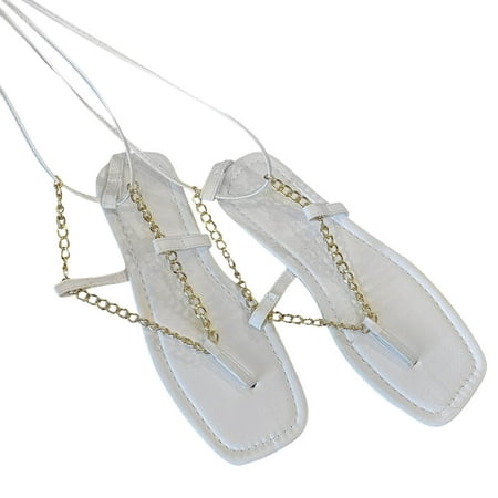 

Fpqtro 2023 Summer Women s Sandals Women s Flat Shoes Ladies Beach Sandals Summer Non-Slip Causal Slippers