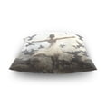 thumbnail image 4 of Doves Of Peace and Girls Pillowcase Special Crystal Velvet Square One Side Beautifully Printed Breathable And Comfortable Multi-functional Pillow 16in, 4 of 7