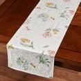 thumbnail image 2 of Lenox Butterfly Meadow Jacquard Damask Multi-Color Table Runner, 70x14", 2 of 3