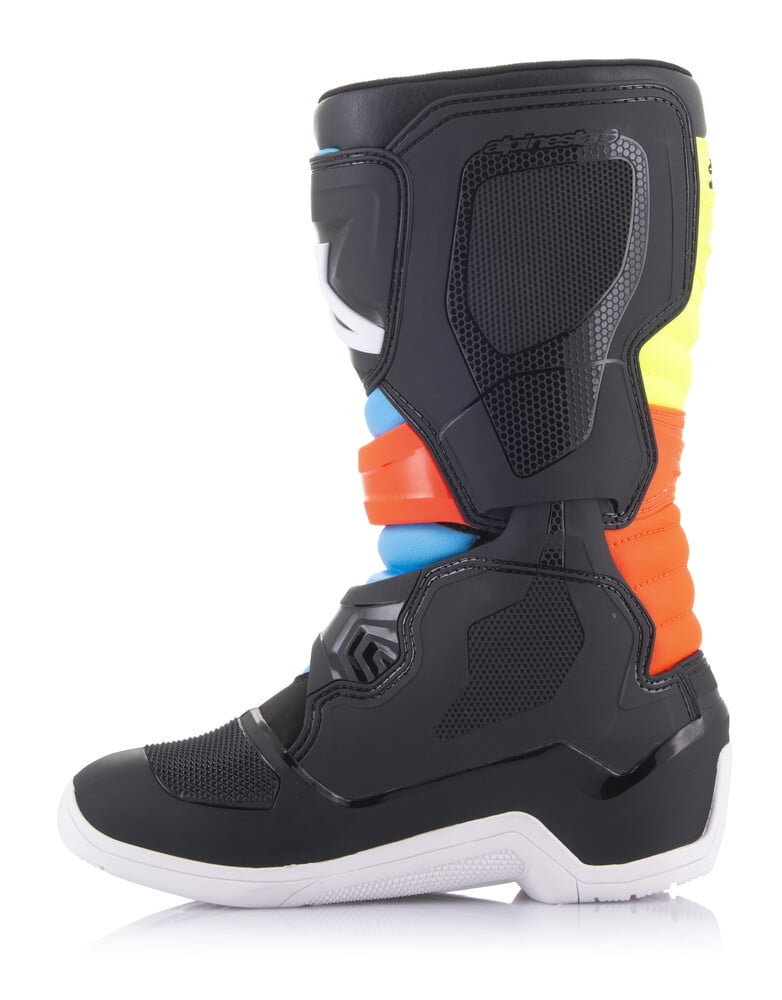 Alpinestars Tech 3S Kids MX Offroad Boots Black/Yellow/Red 12