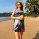 thumbnail image 3 of Balery Red Black Ink Style Bald Eagle Vestidos de verano para mujer con estampado: vestido holgado sin mangas, vestido playero informal y cómodo para días calurosos., 3 of 7