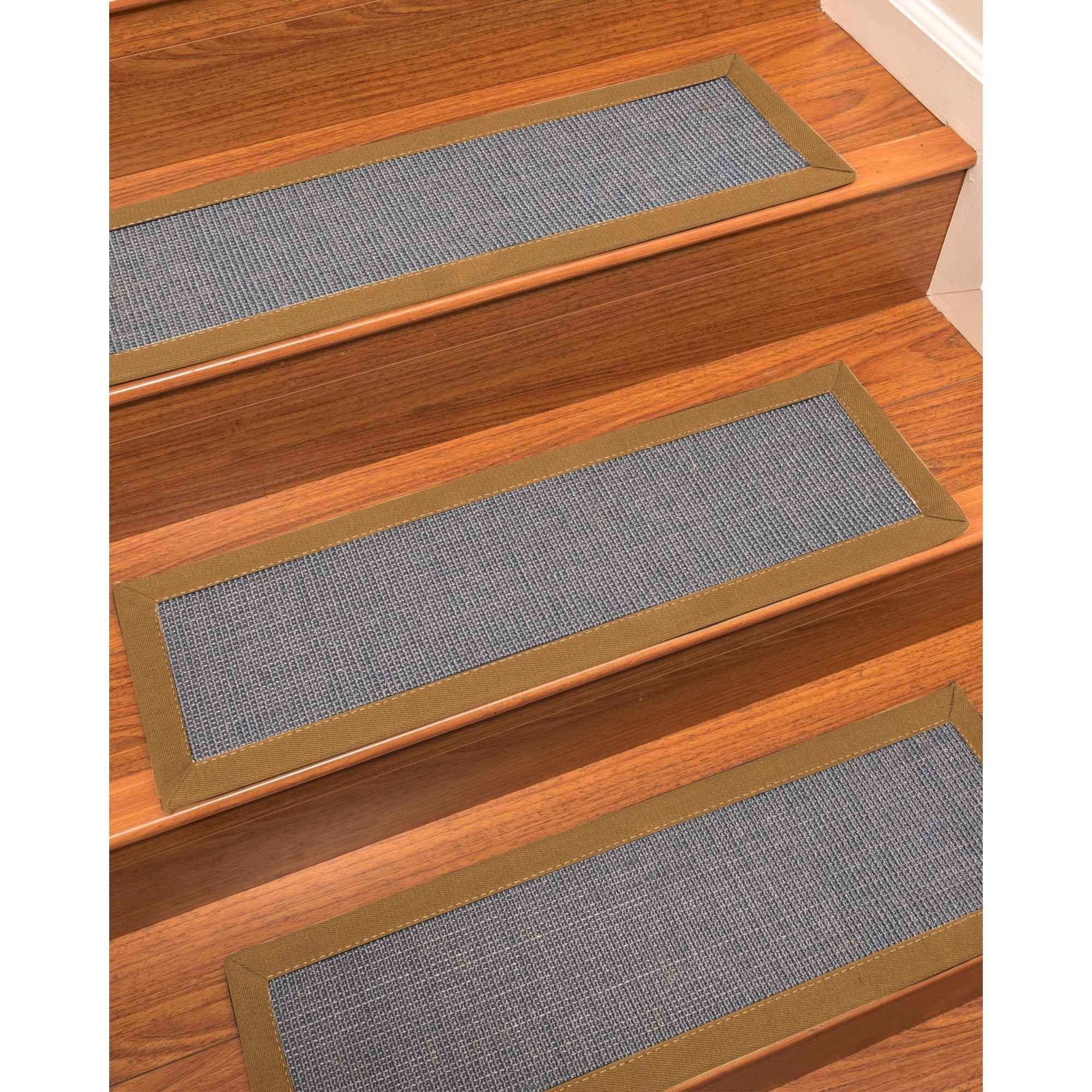 Natural Area Rugs 100% Natural Fiber Cortona, Sisal Blue, Handmade