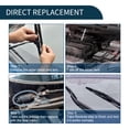 thumbnail image 7 of Unique Bargains Windshield Wiper Motor for Mercedes-Benz C-Class W202 T-modell S202 4 Pin No.2028200408/A2028200408/2028201108 Front Windscreen Wiper Motor Replacement 1pc, 7 of 7
