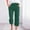 Army Green, variant on Womens Casual Color Elastic Loose Pants Straight Wide Leg Trousers With Pocket