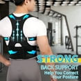 thumbnail image 3 of Aofit Back Brace Posture Corrector for Women and Men Back Lumbar Support Shoulder Posture Support for Improve Posture Provide and Back Pain Relief, 3 of 6