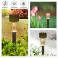 thumbnail image 5 of Mainstays Solar Powered Black Classic Column LED Path Light and Landscape Light, 2 Lumens, 5 of 11