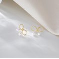 thumbnail image 4 of Sterling Silver Bow Studs Earrings for Women Teens Bow Ribbon Earrings Small Bow Earrings Bowknot Earrings Bowtie Earrings, 4 of 10