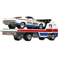 thumbnail image 3 of Hot Wheels Team Transport Truck & Race Car, Gift for Racing Collectors, 3 of 7