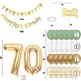 thumbnail image 2 of Decoraciones de cumpleaños para hombre y mujer, 70 cumpleaños de Jobkoo, 2 of 7