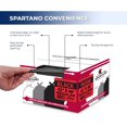 thumbnail image 4 of Spartano Black Garbage Bags 200 Count, Multipurpose Trash Bags for Home & Office & for Industrial Use, Size (42 x 48 Inch), 4 of 7