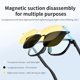 thumbnail image 4 of Foranyo Gafas Inteligentes Bluetooth, Lentes polarizadas HD, Altavoces Integrados, Asistente de Voz, Resistencia al Agua IP65, Ideales para Deportes y Actividades al Aire Libre.(T3), 4 of 5