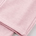 thumbnail image 5 of Xyant Girls Wide Leg Elastic High Waisted Pants Sweatpants Baggy Track Pants Trousers Casual Streetwear Size 3-14T (Pink,9-10 Years), 5 of 5