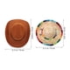 thumbnail image 2 of WORGEOUS 2 unids PET DOG HATS Decorativo gato sombreros de vaquero sombrero de paja sombreros de paja cabeza de cabeza, 2 of 8
