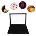 thumbnail image 3 of IBASETOY Black Transparent Lapel Pin Display Case Organizer for Badge Medal Jewelry Collection, 3 of 8