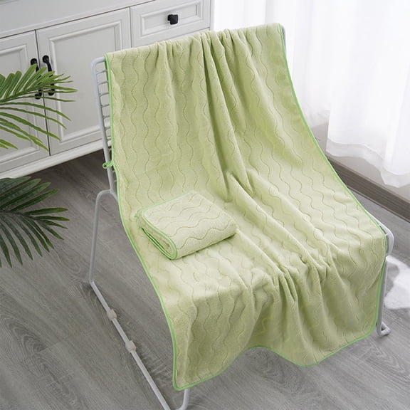 Extra Large Bath Towel Set of 2 | Oversized Microfiber Bath Sheets | Super Soft Absorbent Bathroom Towels | Quick Dry Polyester | Fluffy Comfortable | 55x27/29x13 in | For Home, Spa, Gym, Hotel