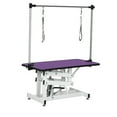 thumbnail image 3 of ZephyPaws 43" Pet Dog Grooming Table,Heavy Duty Hydraulic Grooming Table for Dogs & Cats,Big Size with Adjustable Arm Noose,Maximum Capacity Up to 330 lbs (Purple), 3 of 6