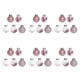 thumbnail image 3 of 30 bolas decorativas navideñas, mini colgantes pequeños para Navidad rosa, 3 of 9