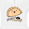 thumbnail image 4 of Inktastic Happiest Lil' Pierogi Girls Toddler Dress, 4 of 5