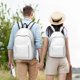 thumbnail image 4 of Balery White Mochila Clásica Impresa Básica para Viaje, Mochila Escolar Resistente al Agua, Mochila de Lona con Correas Ajustables-Small, 4 of 5
