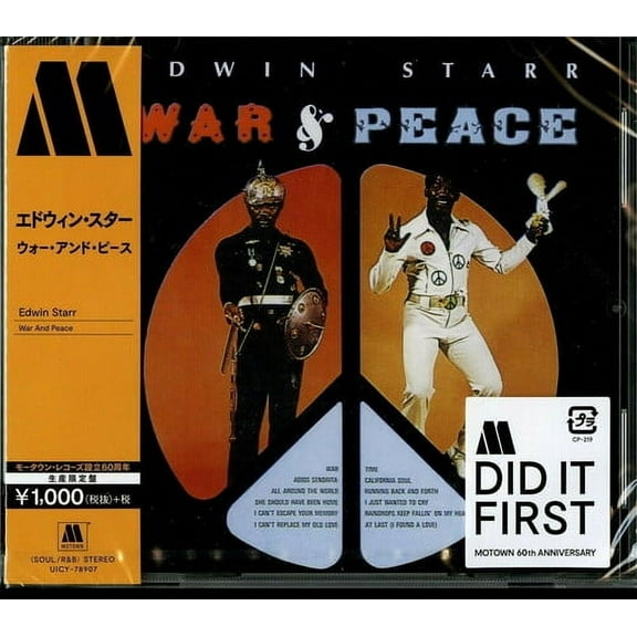 Edwin Starr - War & Peace - Music & Performance - CD