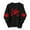 Black, variant on Valentine Shirts for Women Cute Love Heart Sweater Tops Casual Long Sleeve Crewneck Pullover Sweatshirts