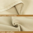 thumbnail image 2 of Body Pillow Cover, Pillowcase, 100% Brushed Microfiber, Soft and Cozy, Envelope Closure, for Adults Pregnant Women, 20" x 54", Khaki, 2 of 7