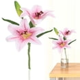thumbnail image 2 of Artificial Flower Single Stem Realistic Fake Flowers for Indoor Outdoor Spring Home Garden Decoration, 2 of 9