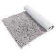 thumbnail image 1 of Hitime Soft Chenille Bath Rug Mat 20x30 Quick Dry Machine Washable Bathroom Runner - Ultra Absorbent Non-Slip Backing - Light Grey, 1 of 10