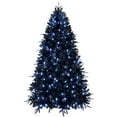 thumbnail image 6 of Mayhihi 6Ft Christmas Tree, Prelit Black pine Prem Artificial Tree, 1460 Lifelike PE&PVC Mixed Tips , 350 LED Lights, 6 of 7