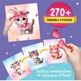 thumbnail image 2 of Adhesivo BSCOOL para libro de actividades, disfraz de gatito, con más de 270 pegatinas, 2 of 4