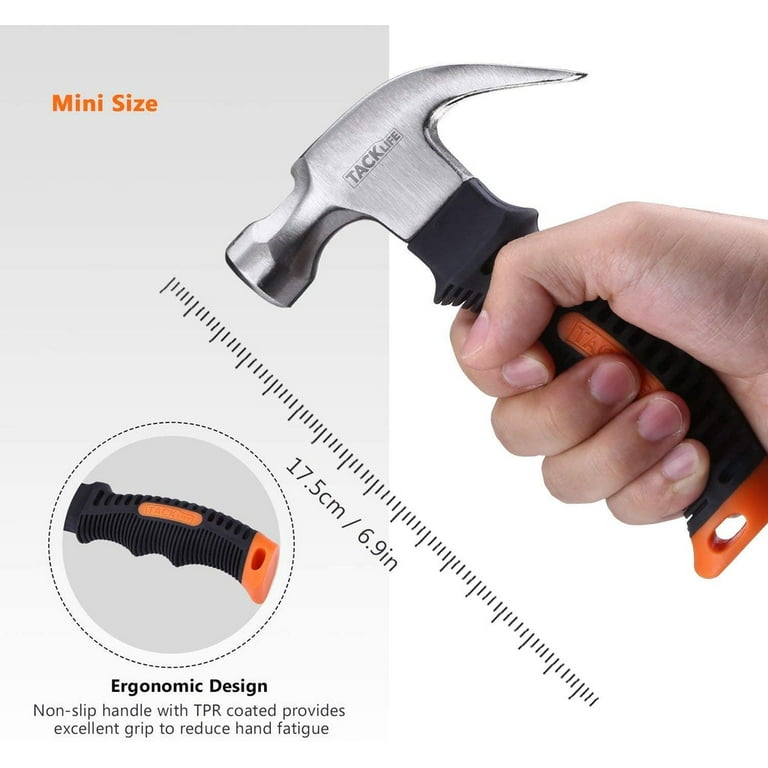 Safety Hammer Magnetic Small Claw Hammer Mini Stubby Hammers Hammer Tool  Part