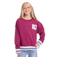 thumbnail image 3 of Hello Kitty Girls' Front Back Graphic Sweatshirt with Long Sleeves, Sizes 4-16, 3 of 7