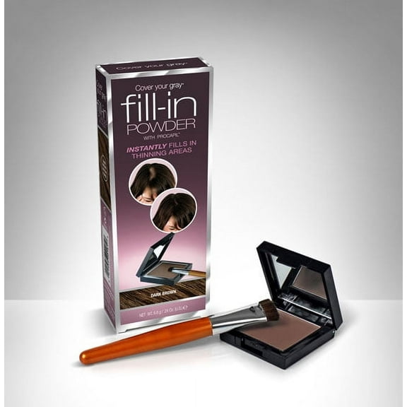 Cover Your Gray Fill in Hair Powder, Dark Gray