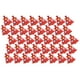 thumbnail image 2 of Adornos navideños, 40 Uds., decoración navideña roja, parche para árbol de Navidad, colgante para árbol de Navidad, durabilidad probada en el tiempo Jadeshay A, 2 of 8