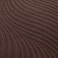 thumbnail image 4 of Superior Cascade Cotton Decorative Bedspread and Sham Set, Queen, Chocolate, 4 of 5