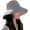 M1744-khaki, variant on Women Summer Sun Hat Wide Brim Wired Edge Floral Beach Bucket Hats Reversible Foldable Travel UV Protection Lady Hat