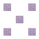 thumbnail image 1 of Posavasos de silicona Bearachild color morado CBP302901, 1 of 4