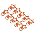 thumbnail image 1 of Unique Bargains Swivel Clasps Snap Hook, Star Shape Lobster Claw Clasp for DIY Orange 16Pcs, 1 of 7