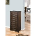 thumbnail image 3 of nathan direct j1257-l-e 9 drawer jewelry armoire with cushions, 3 of 3