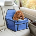 thumbnail image 4 of Pet Reinforce Car Booster Seat for Dog Cat Portable and Breathable Bag with Seat Belt Dog Carrier Safety Stable for Travel Look Out,with Clip on Leash with PVC Tube, 4 of 5