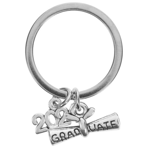 Llavero con temática de graduación, llavero de graduación, adorno, bolsa, colgante
