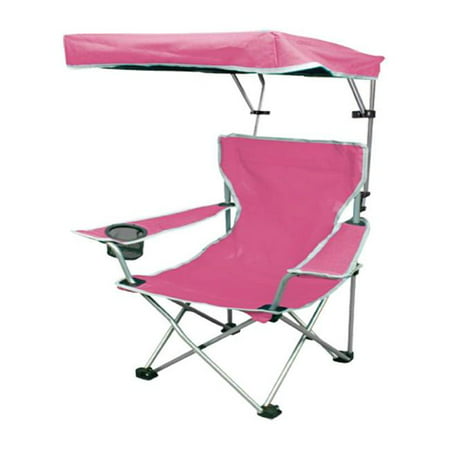 Quik Shade 8015823 Adjustable Pink Canopy Folding Kids Chair