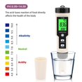 thumbnail image 2 of 4 in 1 YY-400 PH/ORP/H2&TEM Meter Digital Tester, Backlight, 2 of 5