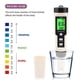 thumbnail image 2 of 4 in 1 YY-400 PH/ORP/H2&TEM Meter Digital Tester, Backlight, 2 of 5