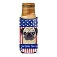 thumbnail image 3 of Caroline's Treasures BB2192MUK American Flag and Fawn Pug Ultra Hugger for slim cans, Slim Can, multicolor, 3 of 3